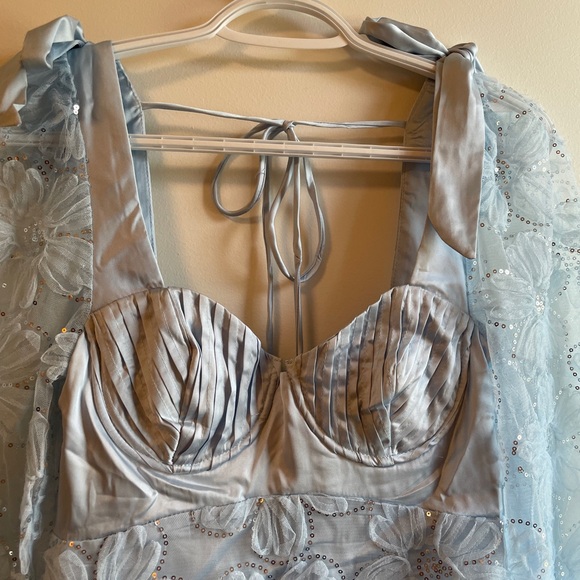 Hello Molly Light Blue Dress XS - Picture 10 of 10